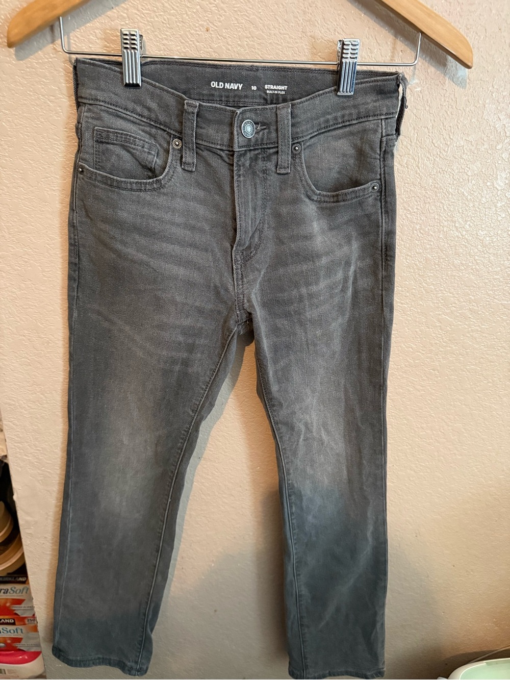 Old Navy Men's Straight Jeans - Faded Charcoal